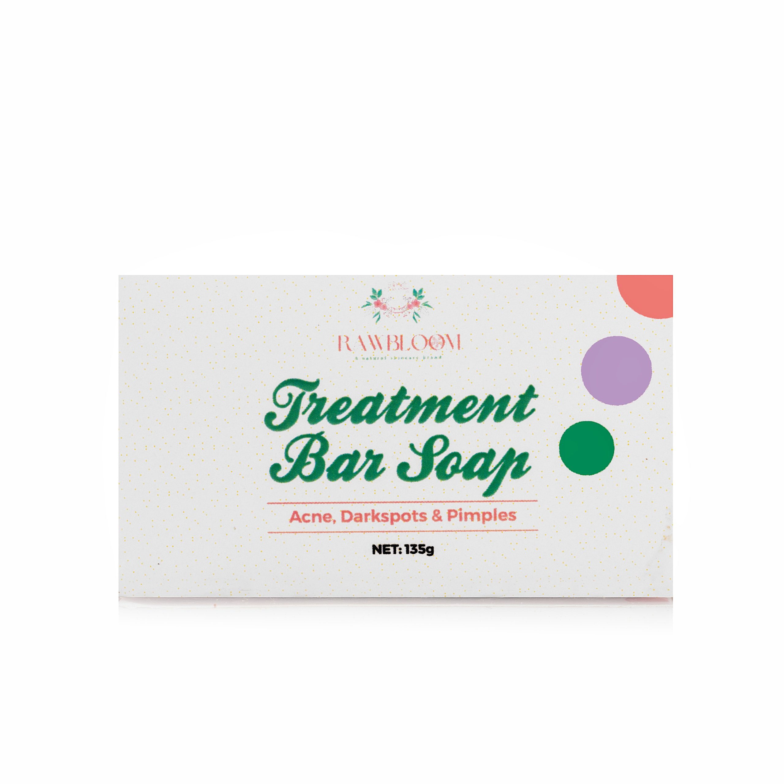 Treatment bar soap