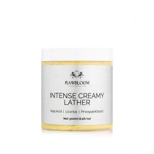 Intense creamy lather
