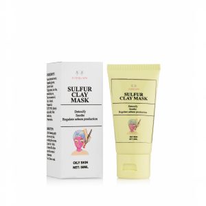 Sulfur clay mask