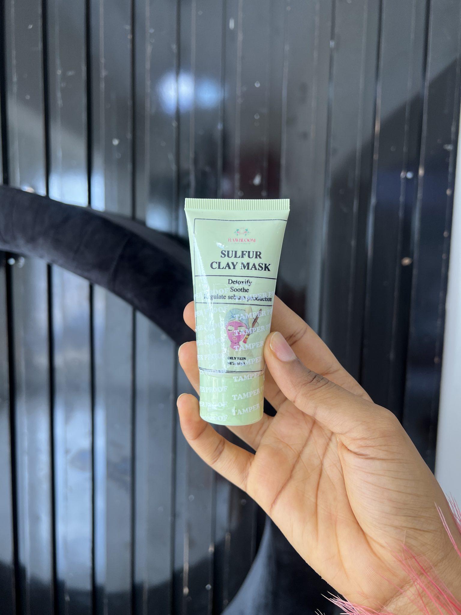 Sulfur clay mask Rawbloom