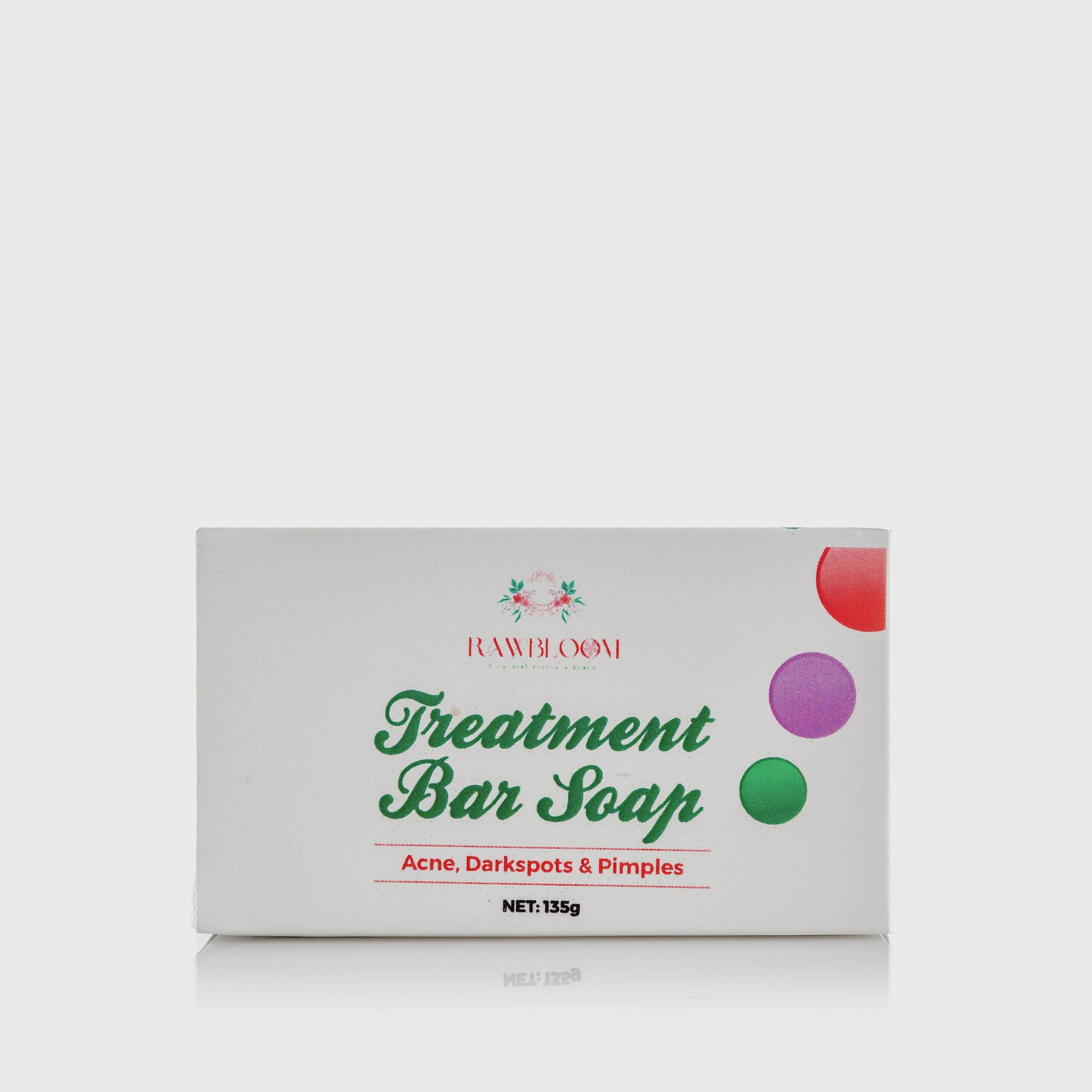 Treatment bar soap