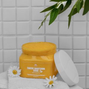 Turmeric body scrub